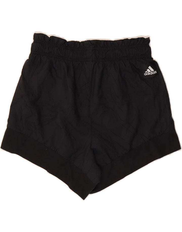 ADIDAS Mens Prime Blue Sport Shorts Medium  Black Polyester Vintage Adidas and Second-Hand Adidas from Messina Hembry 