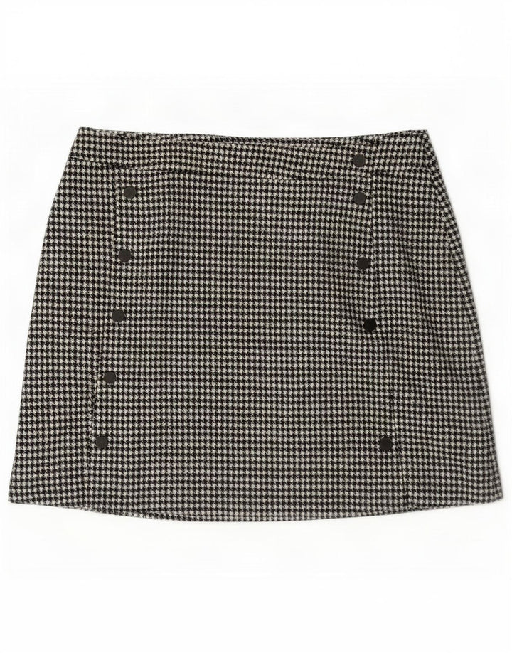 Fusta mini pentru femei Phase Eight UK 18 XL W38 Poliester cu picior de gață negru
