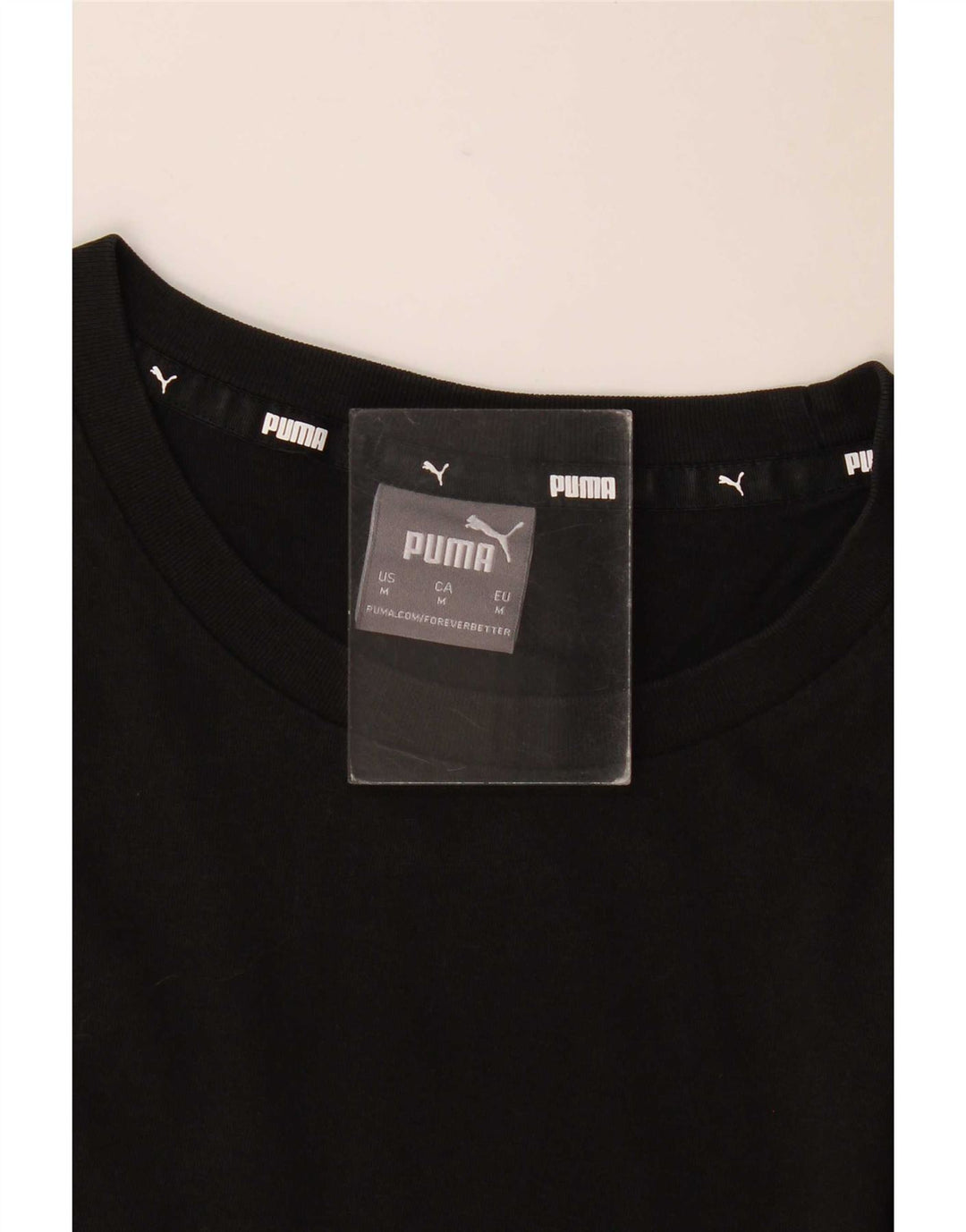 Tricou grafic Puma pentru bărbați Top Mediu Negru