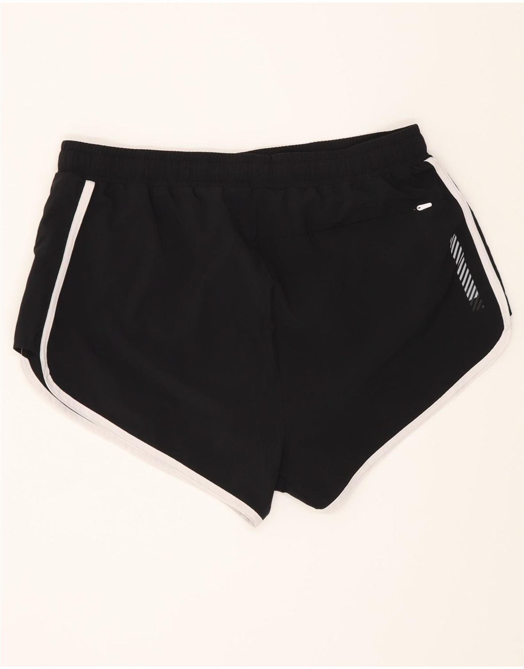 Pantaloni scurti sport Superdry pentru femei UK 16, mari, negru, poliester