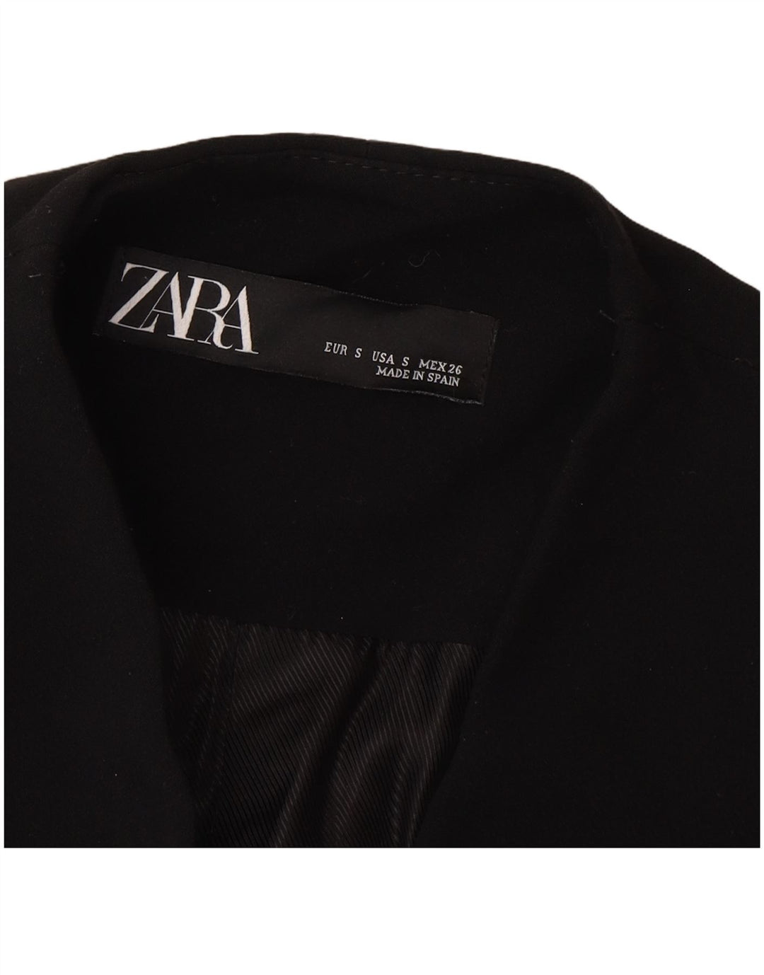 Blazer pentru femei Zara UK 10 Small Black