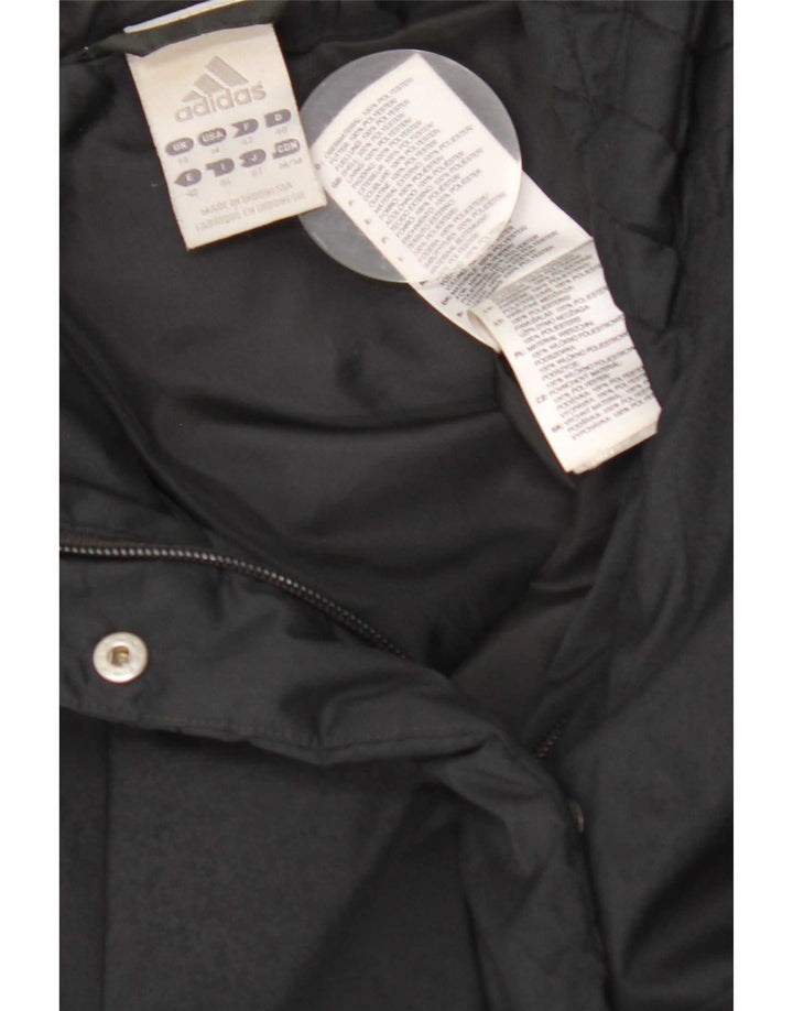 Jachetă căptușită pentru femei Adidas UK 14, mare, negru, poliester