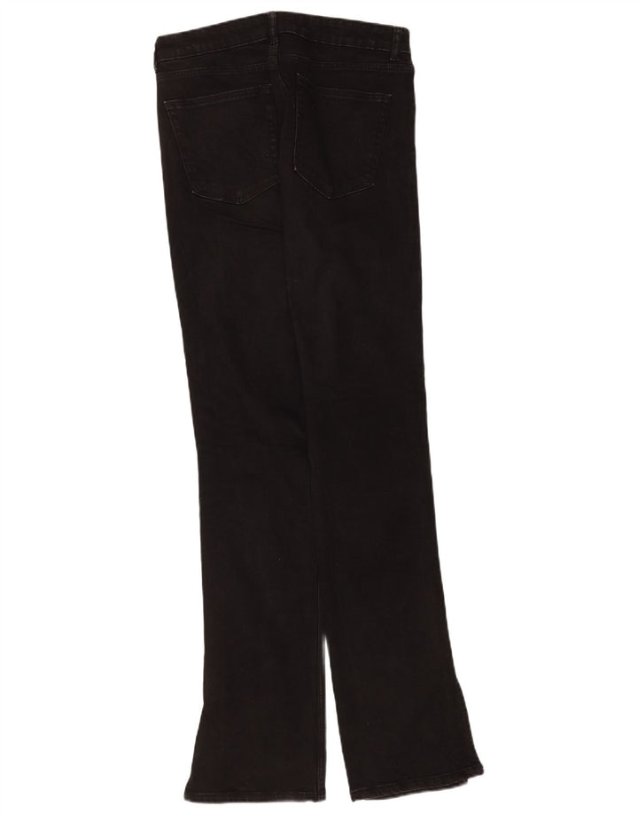 Blugi Zara Femei Bootcut EU 42 Large W32 L33 Negri