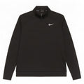 Pulover pentru femei Nike Dri Fit, cu fermoar și gât, UK 16, mare, negru, poliester