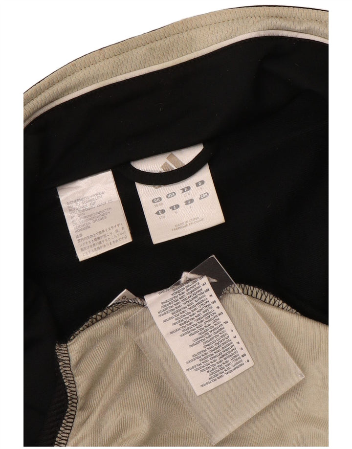 Jachetă de trening pentru bărbați Adidas UK 38/40 Medium Black Colorblock