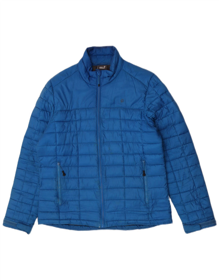 Jack Wolfskin Jachetă căptușită pentru bărbați UK 36/38 Small Blue Poliester