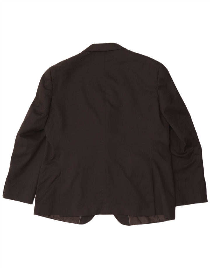 Jachetă pentru bărbați Marks & Spencer cu 2 nasturi, UK 46 XL, poliester negru