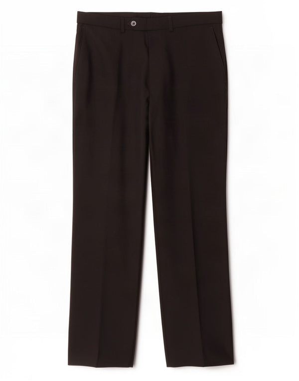 Marks & Spencer Pantaloni drepți pentru bărbați L34 L33 Lână neagră