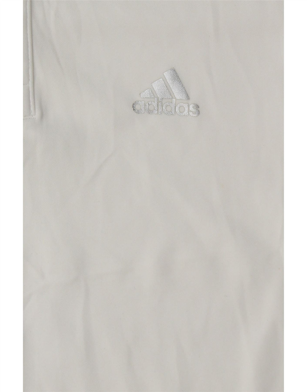 Tricou polo Adidas Climalite pentru bărbați, alb mic