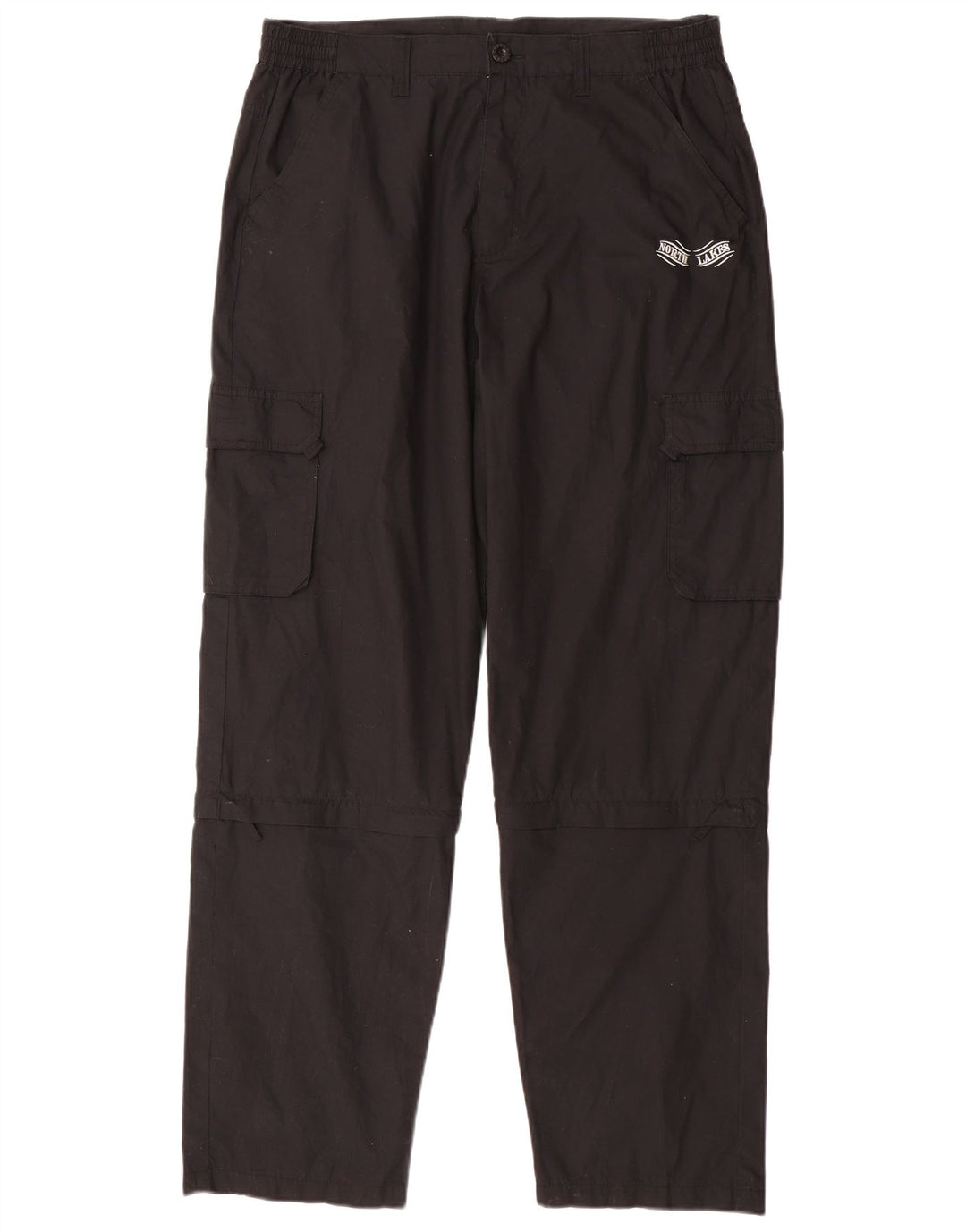 Pantaloni cargo drepți pentru bărbați TOPTEX IT 52 XL W36 L33 bumbac negru