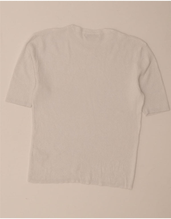Marks & Spencer Mens T-Shirt Top Large White Viscose