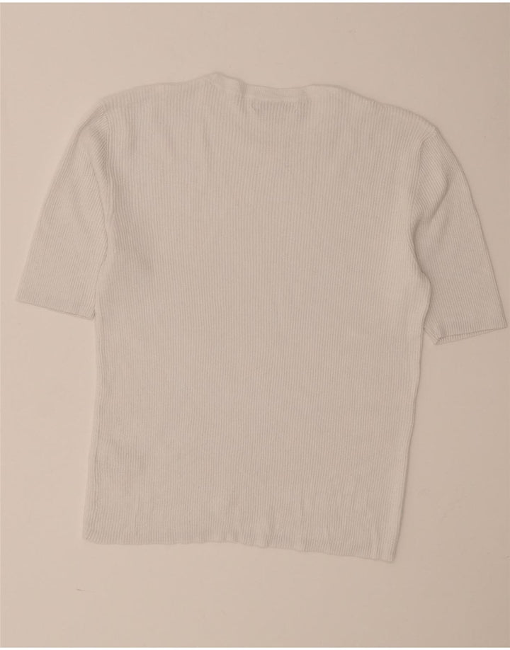 Tricou pentru bărbați Marks & Spencer Top mare din viscoză albă
