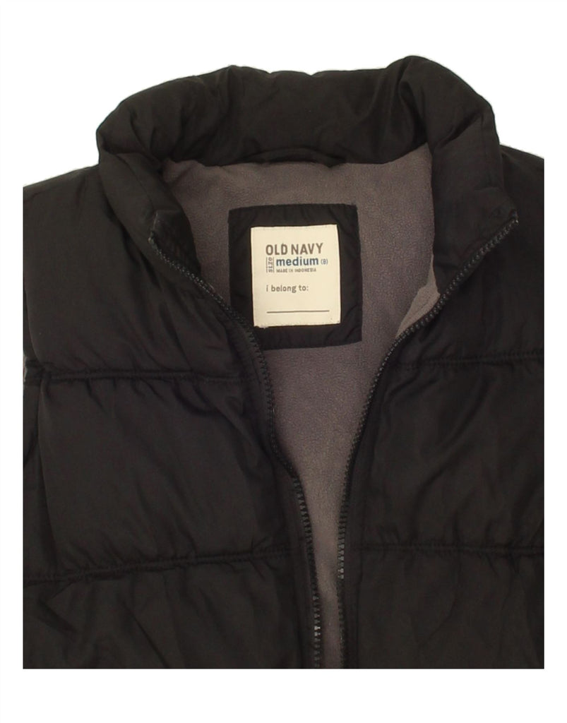 OLD NAVY Womens Padded Gilet UK 12 Medium Black Polyester Vintage Old Navy and Second-Hand Old Navy from Messina Hembry 