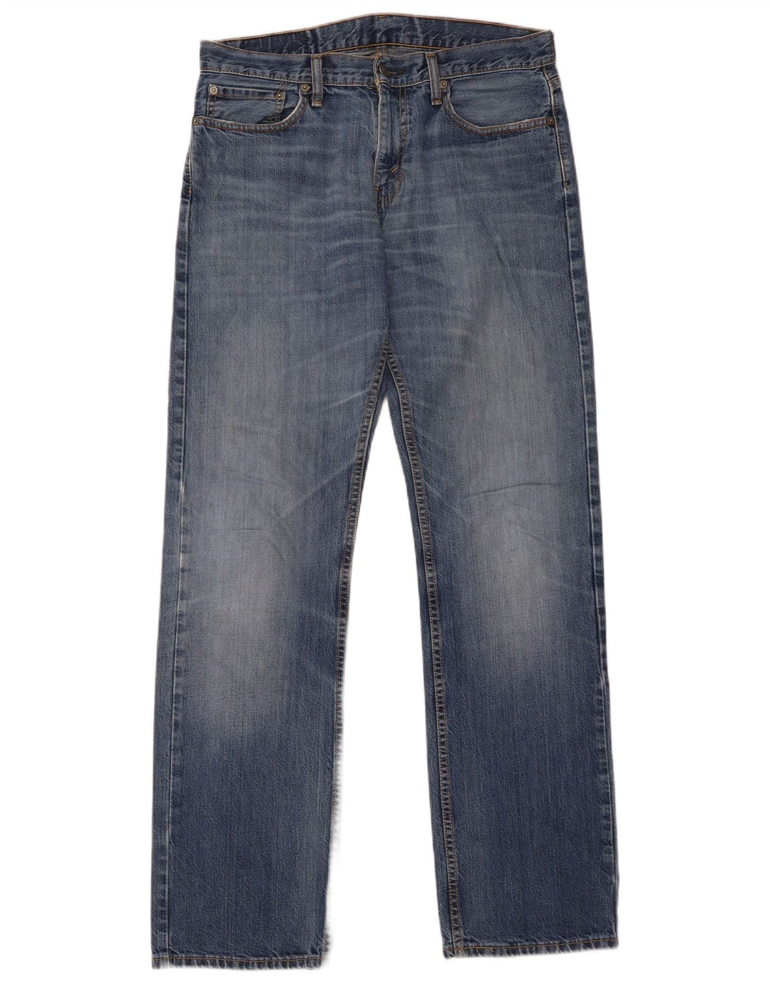 Blugi drepti pentru bărbați Levi's 514 W33 L34 Bumbac albastru