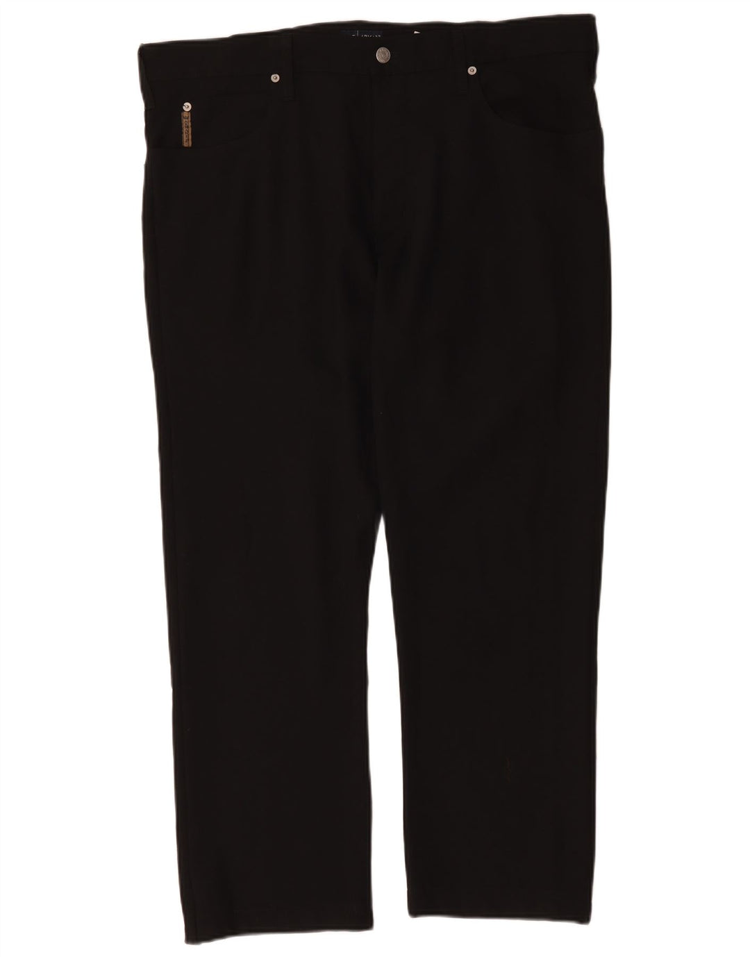 Pantaloni casual drepti pentru bărbați Armani L40 L29 Poliester negru