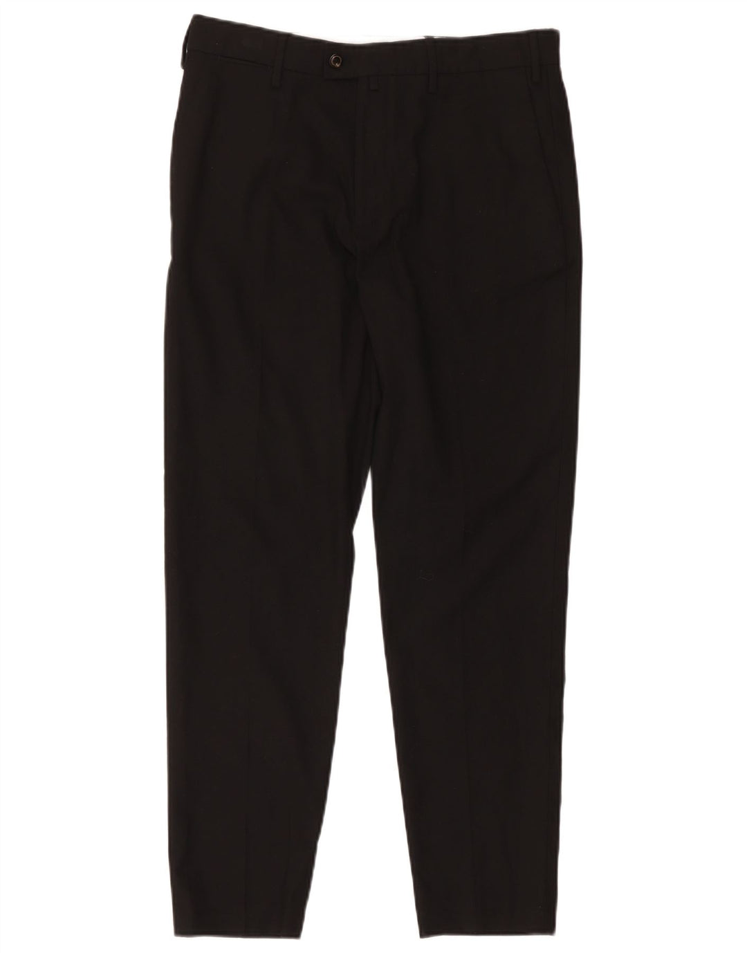 Pantaloni de costum slim pentru bărbați Zara EU 40 Mediu L31 L27 Poliester negru