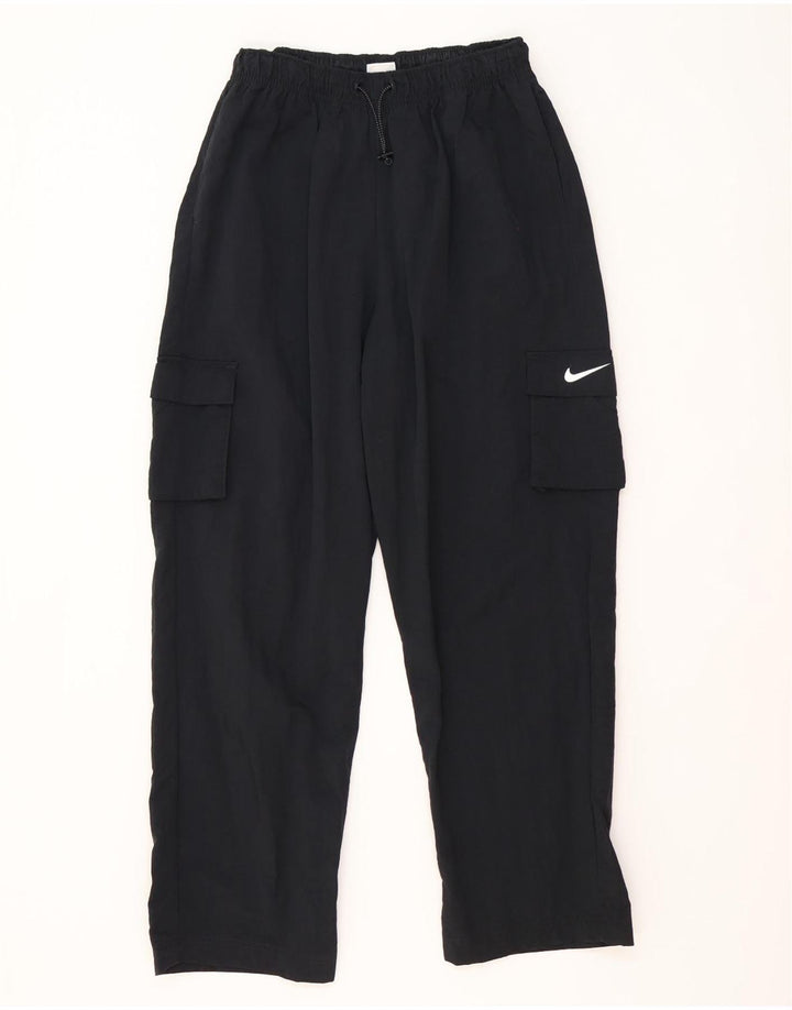 Pantaloni de trening cargo Nike pentru bărbați, nailon mediu negru