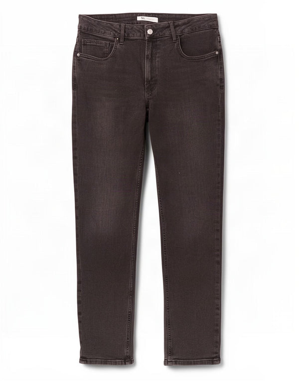 Blugi slim pentru bărbați Zara EU 44 Large W34 L31 Negri