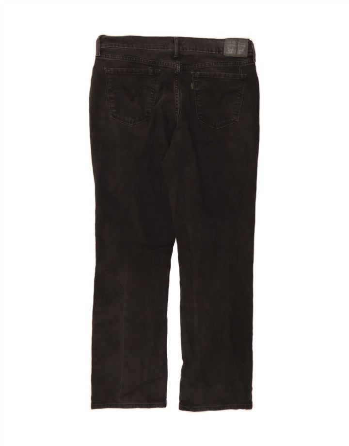 LEVI'S Womens 505 Straight Jeans W31 L27 Black Cotton Vintage Levi's and Second-Hand Levi's from Messina Hembry 