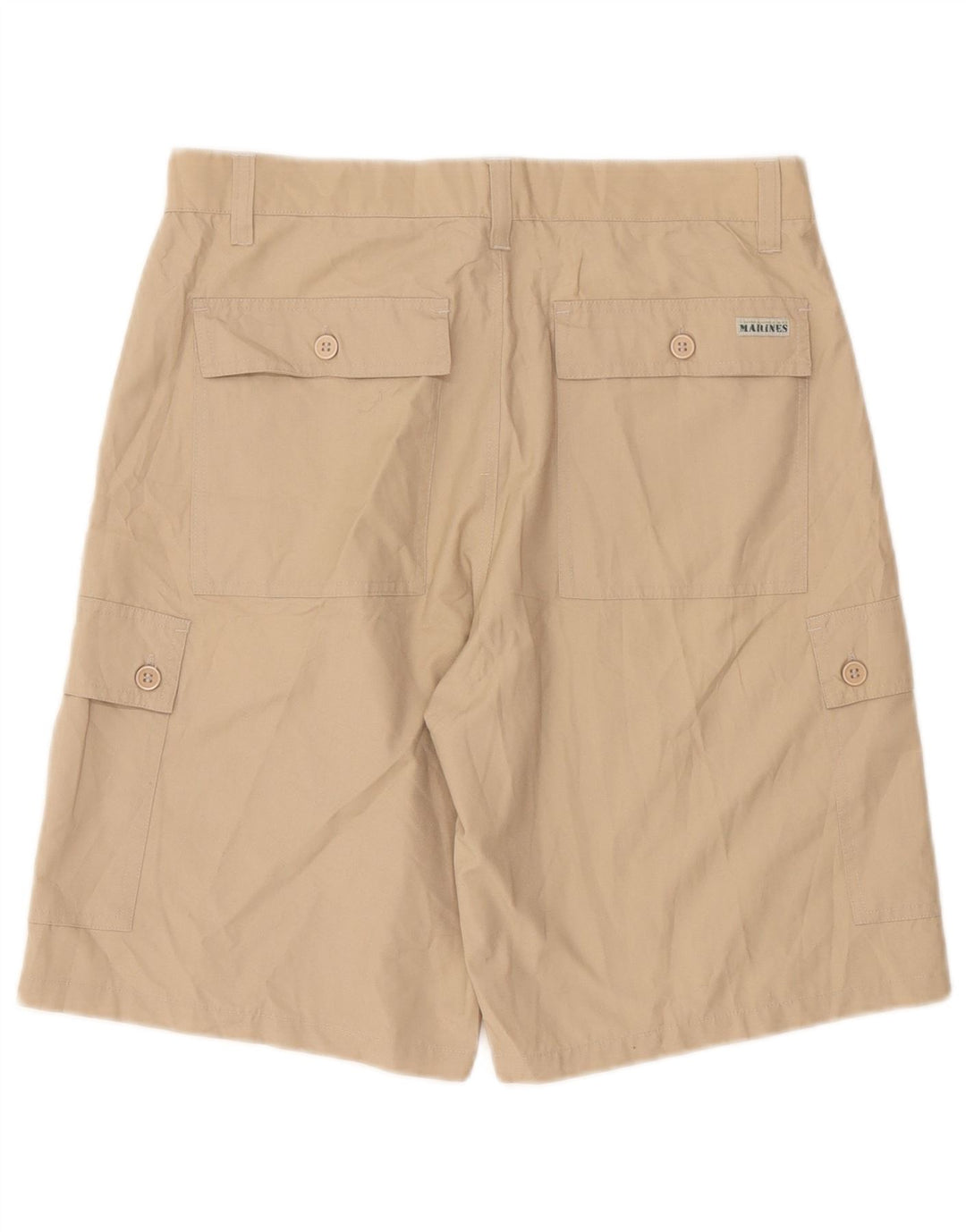 Pantaloni scurti cargo vintage pentru bărbați IT 48 Medium W32 Bej