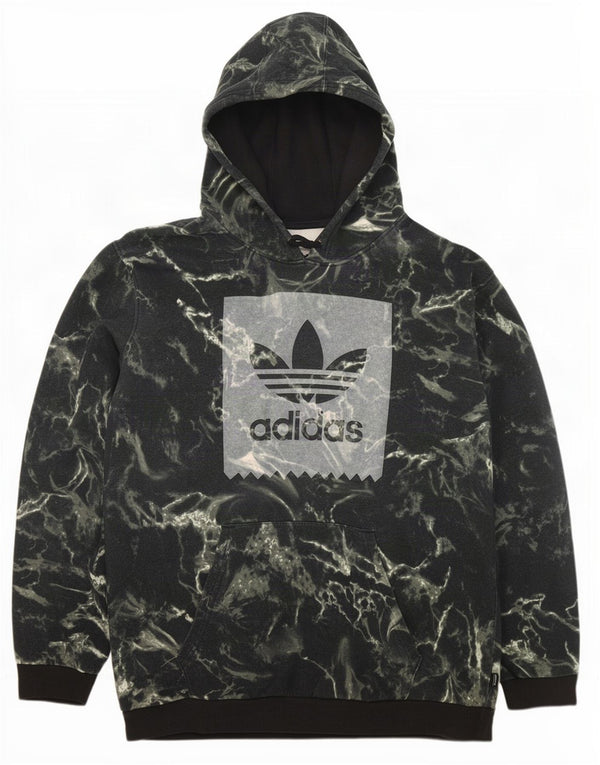 Adidas pentru bărbați Graphic Hoodie Jumper XL Gri Tie Dye Bumbac