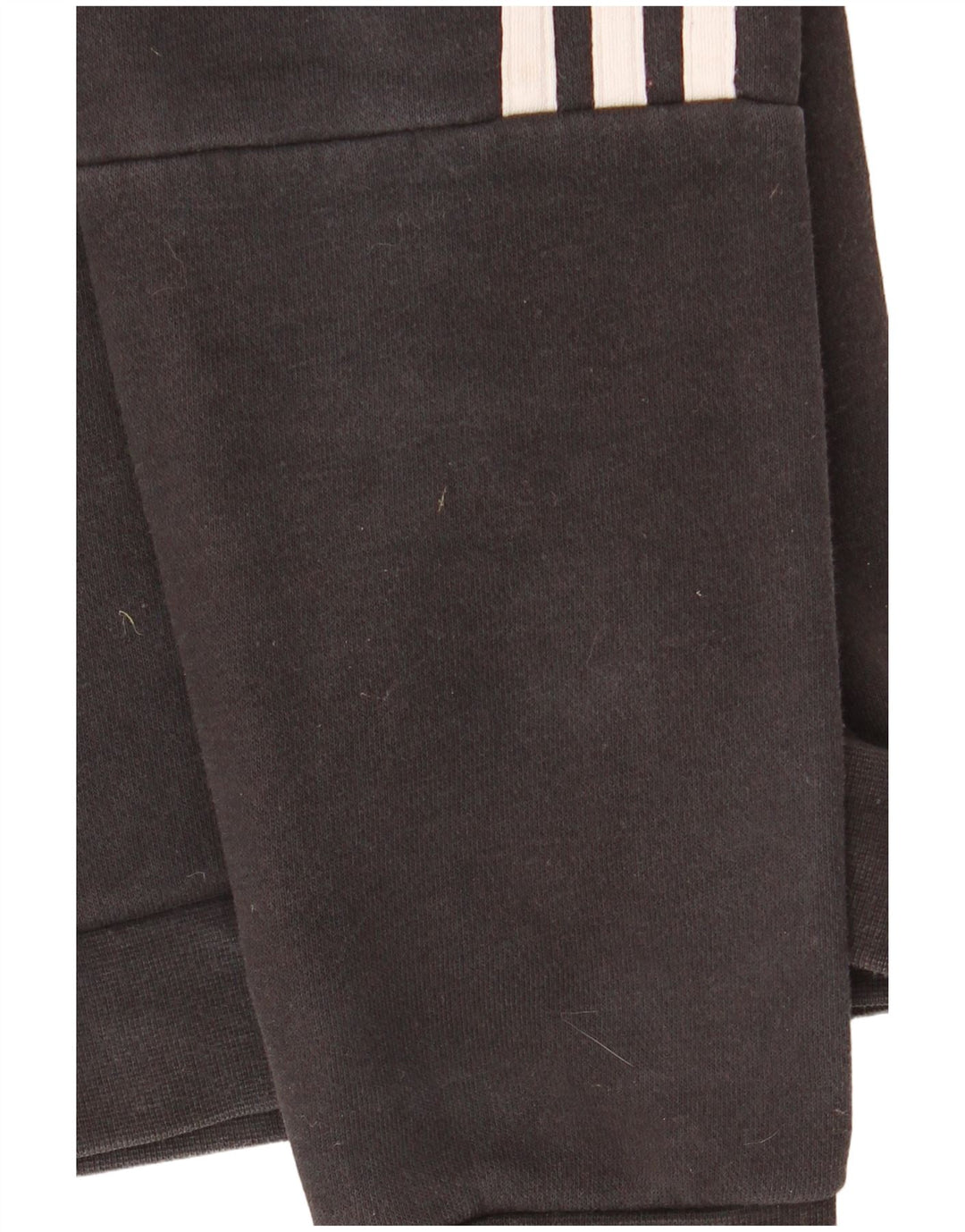 Pulover ADIDAS pentru băieți, cu fermoar, 11-12 ani, bumbac negru