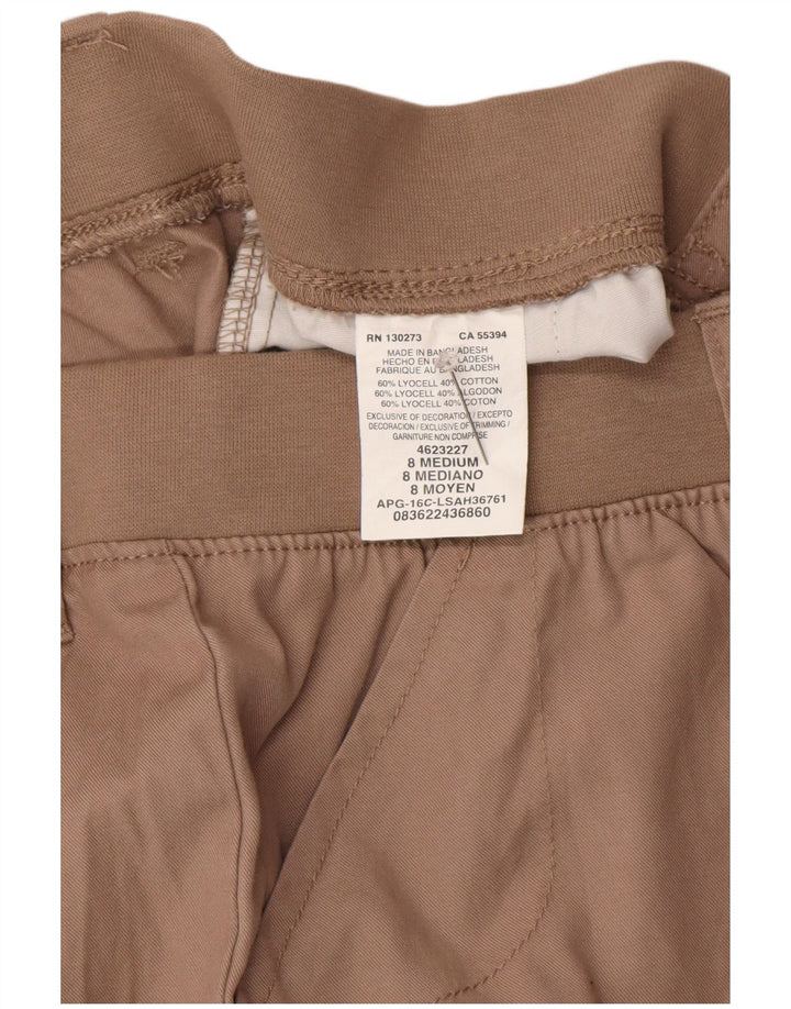 Pantaloni scurți chino pentru femei Lee, cu ajustare relaxată, US 8 Medium W30 Brown Lyocell
