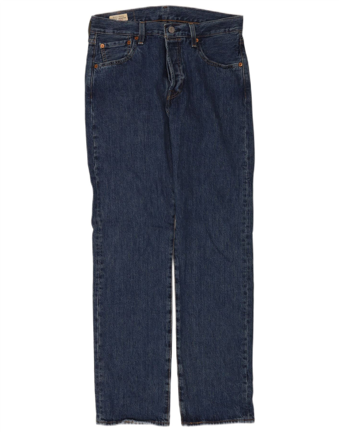 Blugi drepti pentru bărbați Levi's 501 W30 L32 Bumbac albastru