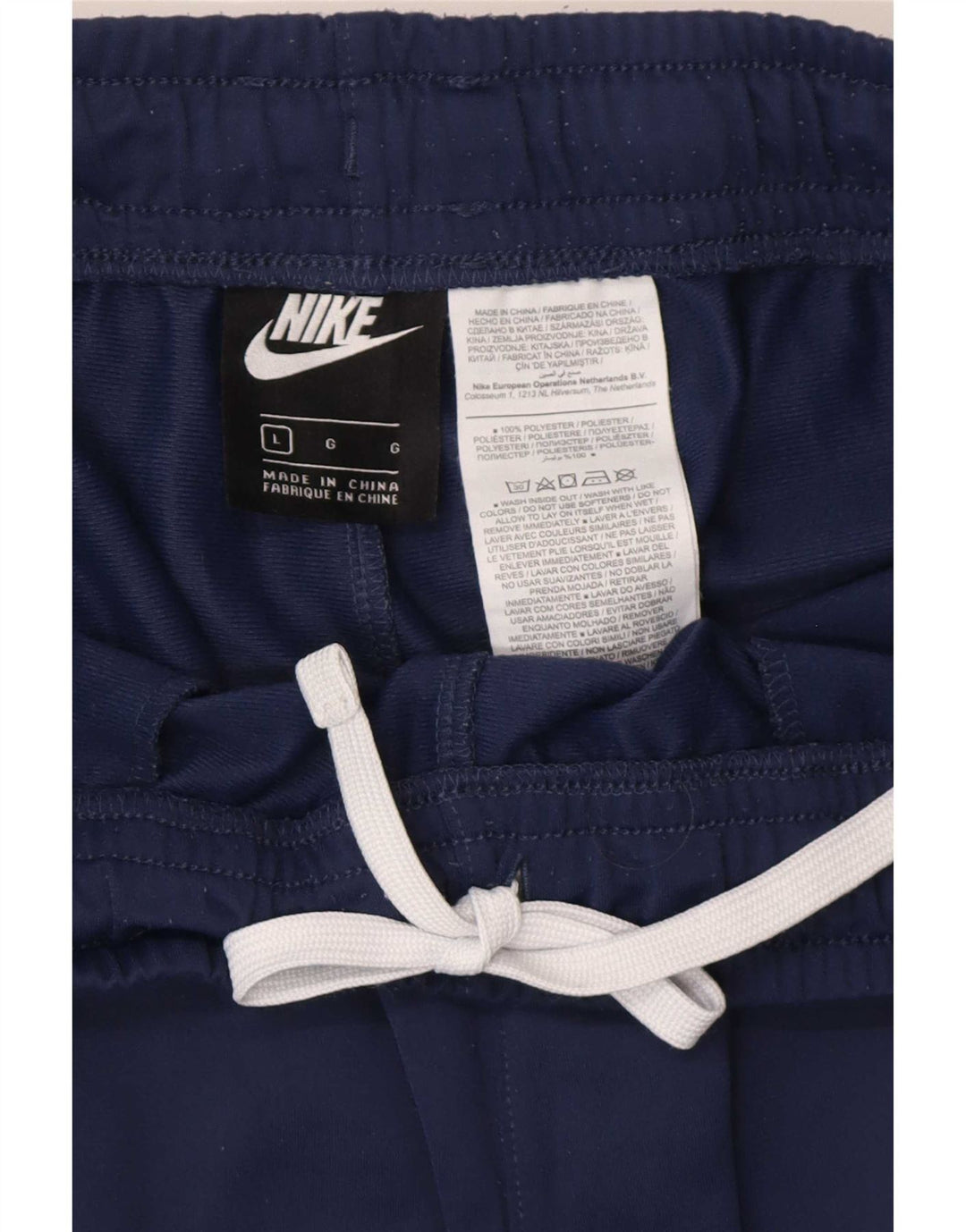 Pantaloni de trening pentru bărbați Nike Pantaloni de jogging, mari, bleumarin, poliester