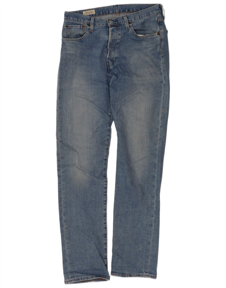 Blugi drepti pentru bărbați Levi's 501 W29 L32 Bumbac albastru