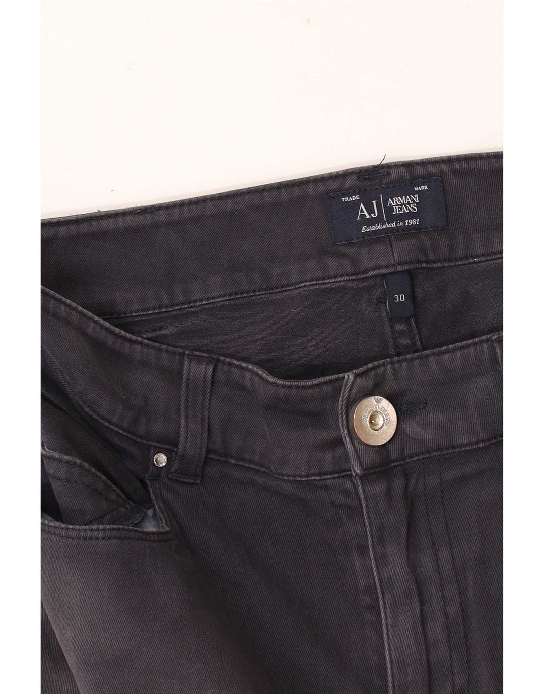 Blugi skinny pentru femei Armani W30 L29 bleumarin