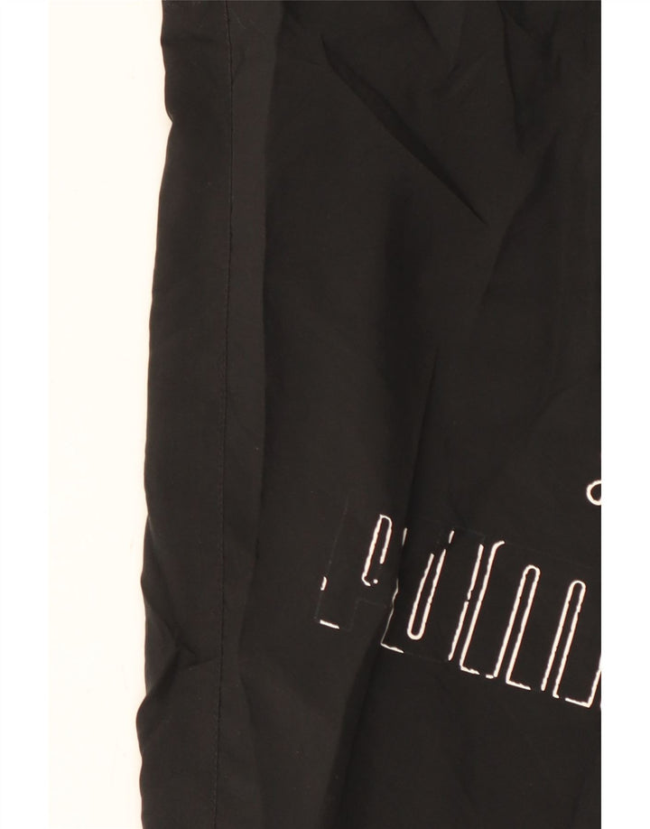 PUMA Mens Graphic Tracksuit Trousers Large  Black Vintage Puma and Second-Hand Puma from Messina Hembry 