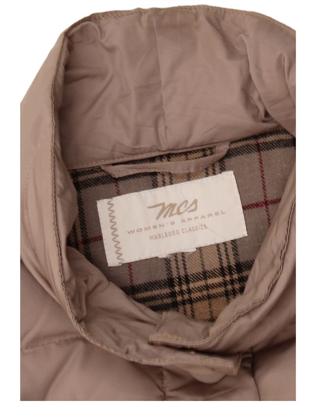 MARLBORO CLASSICS Jachetă căptușită pentru femei UK 16 Large Bej