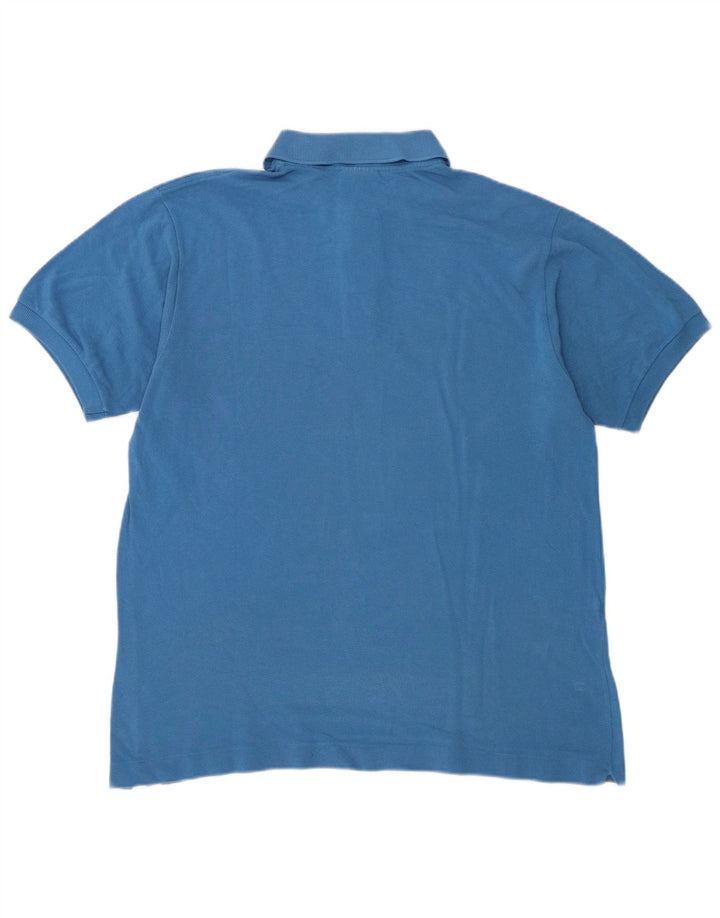 Tricou polo Lacoste pentru bărbați mărimea 5 mare, albastru, bumbac