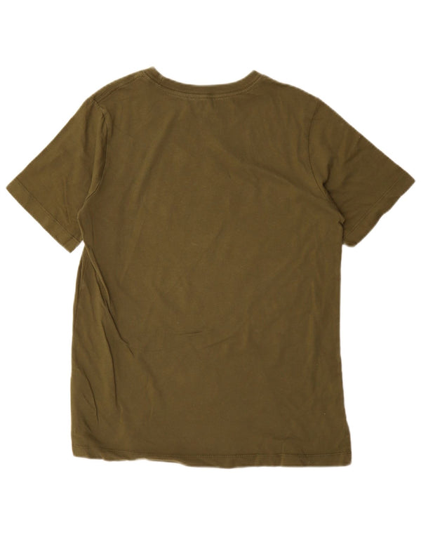 Tricou grafic Nike pentru băieți Top 13-14 ani XL Kaki Bumbac