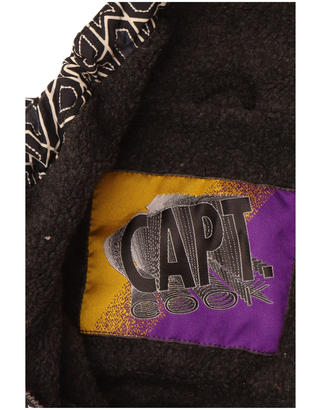 CAPIT. Jachetă Anorak cu grafică pentru bărbați COOK UK 42 XL Gri Geometric