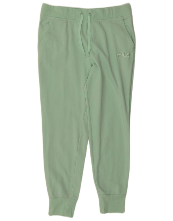 Pantaloni de trening Fila Femei Joggeri UK 14 Mare Bumbac verde