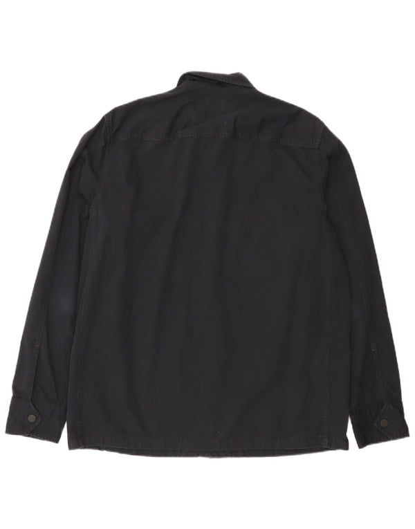 Jachetă utilitare pentru bărbați Hugo Boss UK 36 mic Bumbac bleumarin
