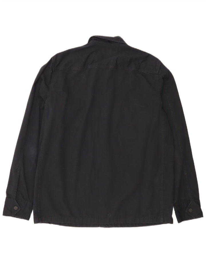 Jachetă utilitare pentru bărbați Hugo Boss UK 36 mic Bumbac bleumarin