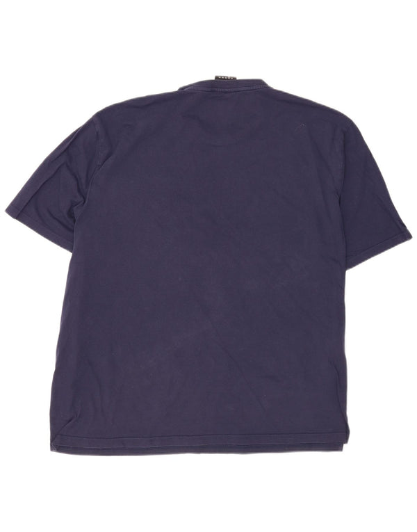 Tricou pentru bărbați Lyle & Scott Top 2XL Bumbac bleumarin