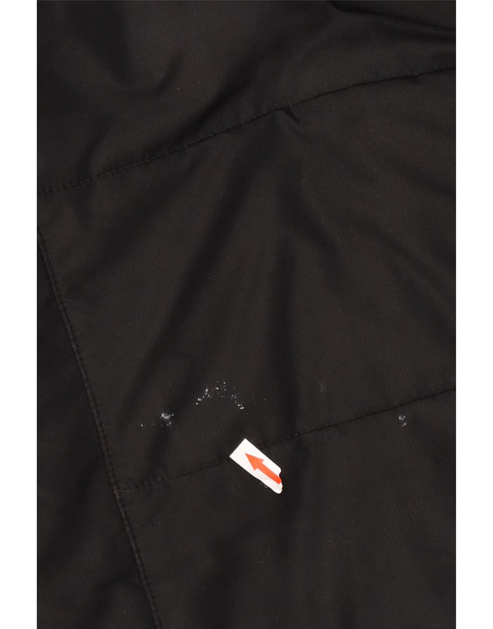 Jack Wolfskin Jachetă căptușită cu glugă pentru femei UK 12/14 Poliester mediu negru