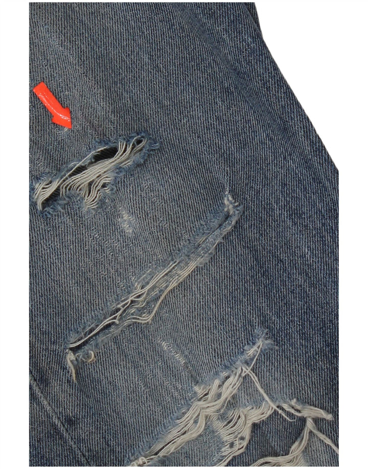 Blugi drepți distressed 505 Levi's pentru bărbați W33 L30 bumbac albastru