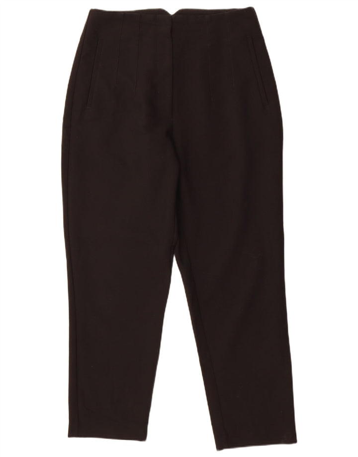 Pantaloni de costum conici pentru femei Zara L30 L27 Poliester negru