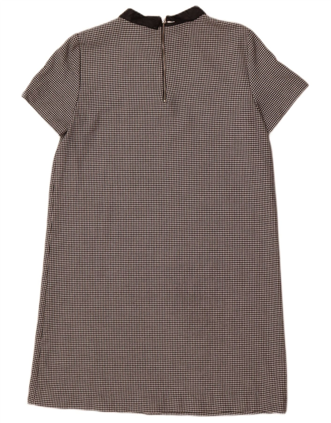 Rochie de damă Zara Marea Britanie 14 Medium Black Houndstooth