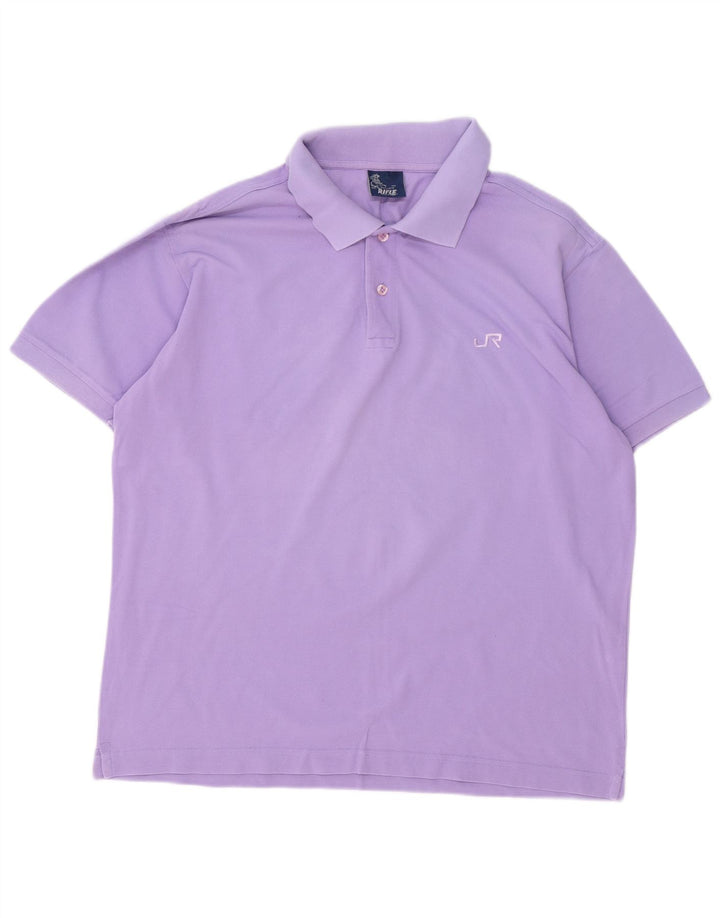 Tricou polo Rifle pentru bărbați, bumbac violet mare