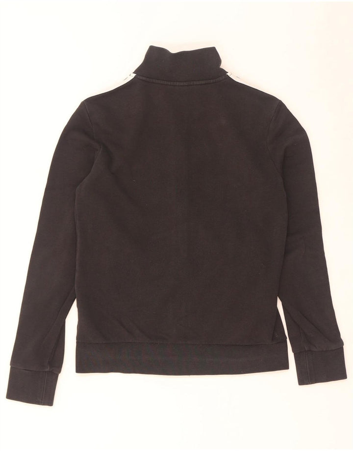 Jachetă de trening Adidas pentru femei UK 8/10, bumbac negru mic