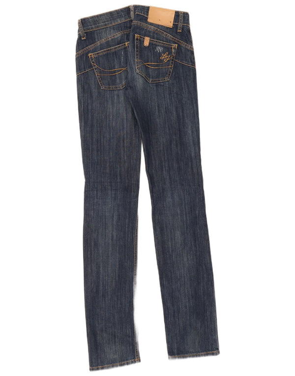 Blugi slim pentru femei Liu Jo W27 L34 bleumarin