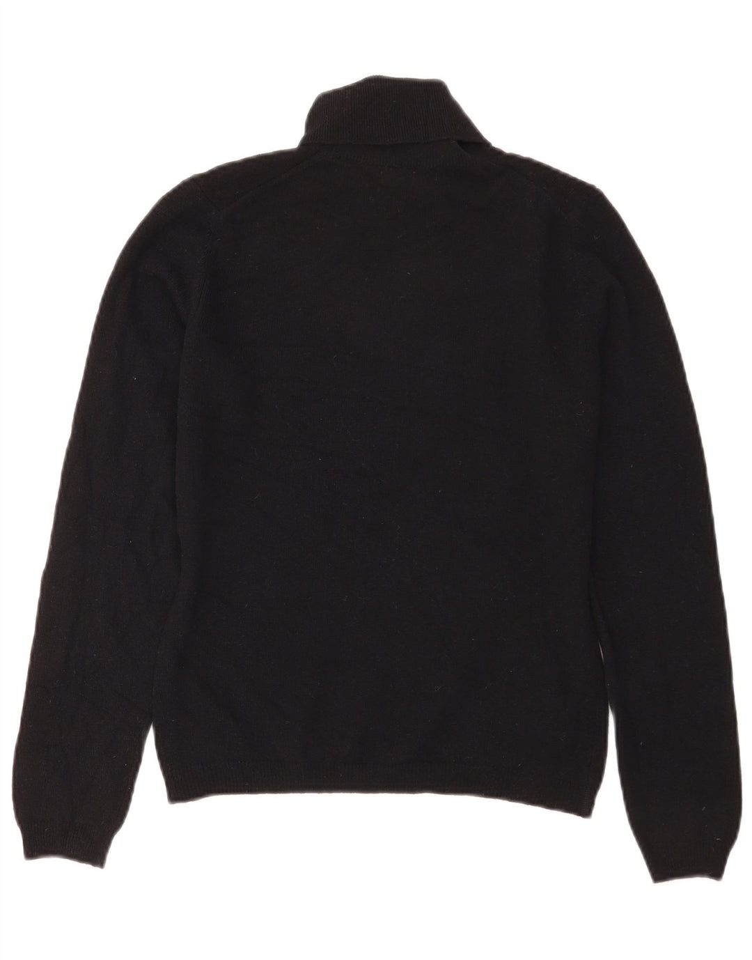Pulover pentru femei Benetton cu gât rulat UK 12 Medium Black