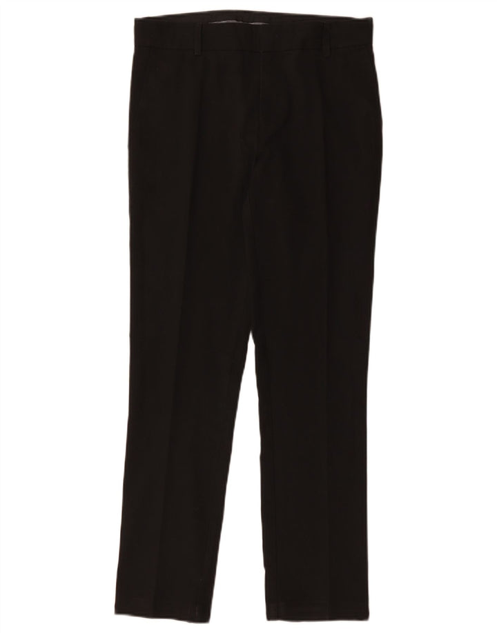 Marks & Spencer Pantaloni subțiri pentru băieți 12-13 ani L28 L27 Poliester negru
