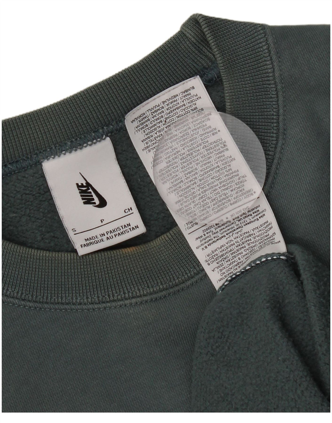 Pulover Nike pentru bărbați din bumbac mic albastru